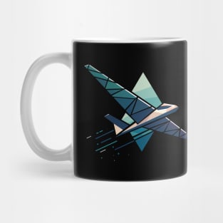 Glider Sailplane Biplane Mug